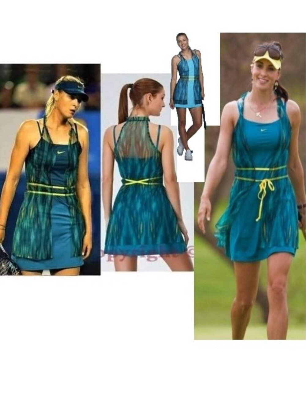 Nwt RARE STUNNING Nike Maria Sharapova Tennis Dress w/ Bra S Small